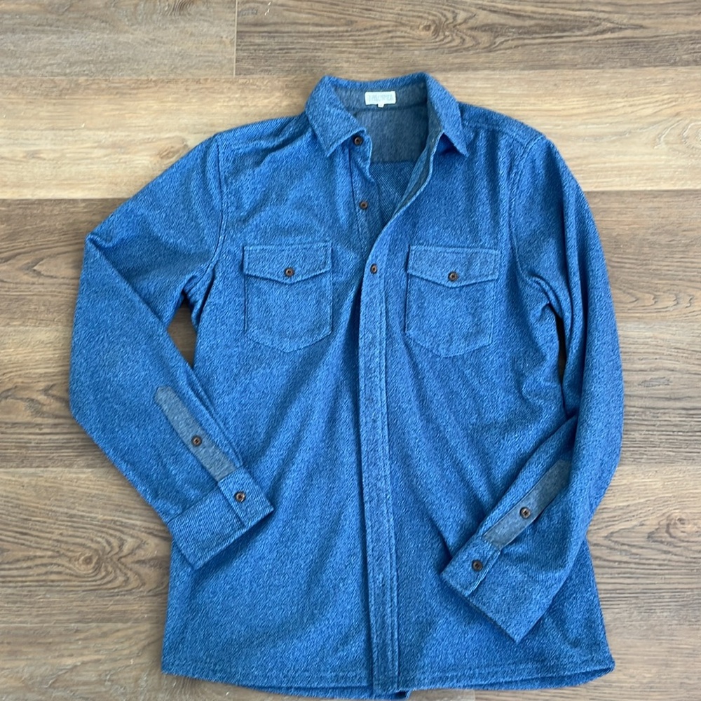 Quaker Marine fleece overshirt